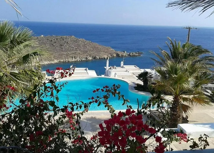 Mykonos Seaside 3br Aleomandra Gem 别墅