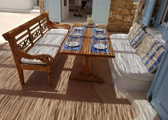 Mykonos Seaside 3br Aleomandra Gem 奥诺斯