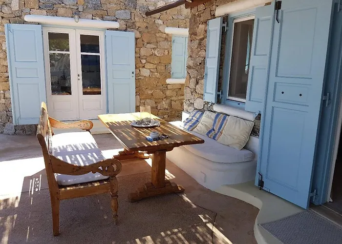 别墅 Mykonos Seaside 3br Aleomandra Gem