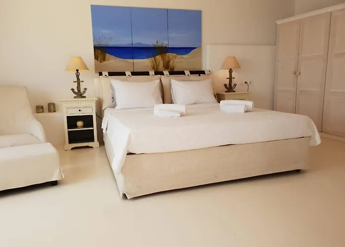 Mykonos Seaside 3br Aleomandra Gem Орнос