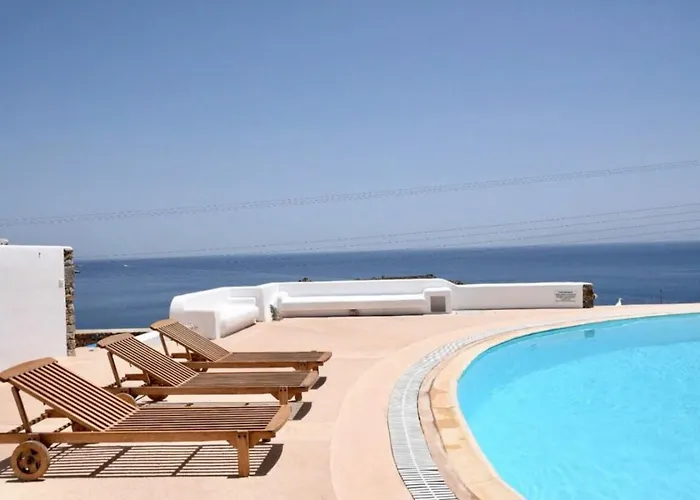 Mykonos Seaside 3br Aleomandra Gem * Орнос